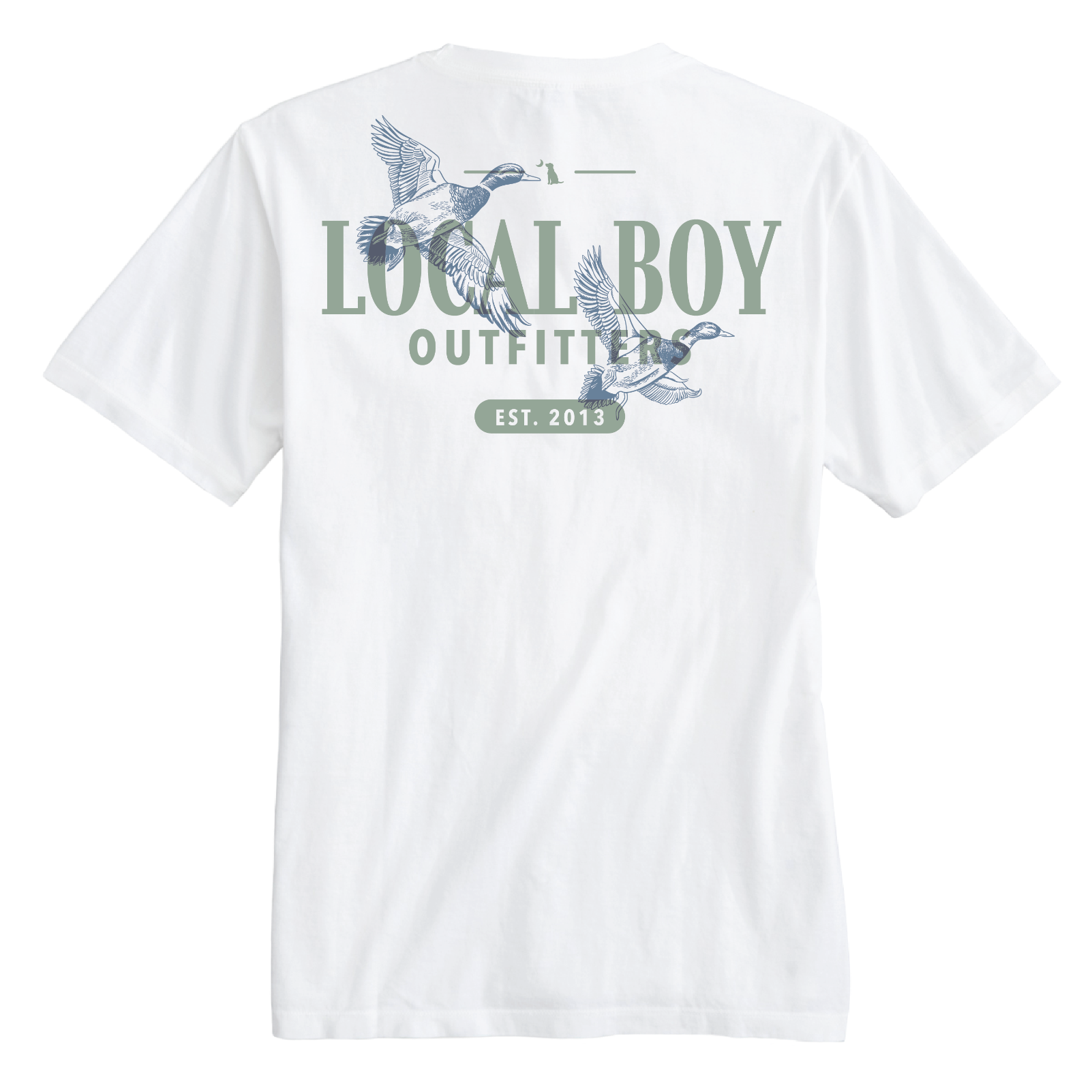 Lucky Ducks SS Tee - White