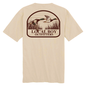 Mallard Marsh Patch SS Tee - Latte