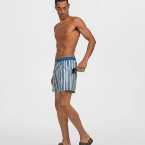 Victory Stripes Swim Shorts