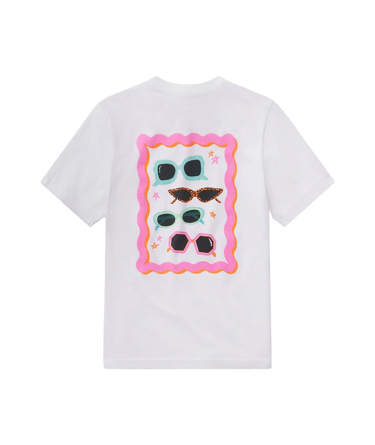 Youth Sunnies On Tee SS - Bright White