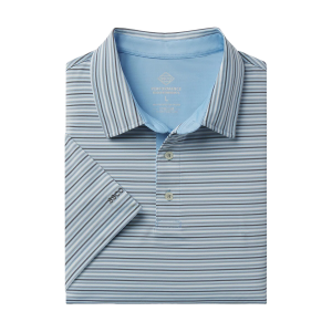 Riverbend Stripe Polo - Sweet Water