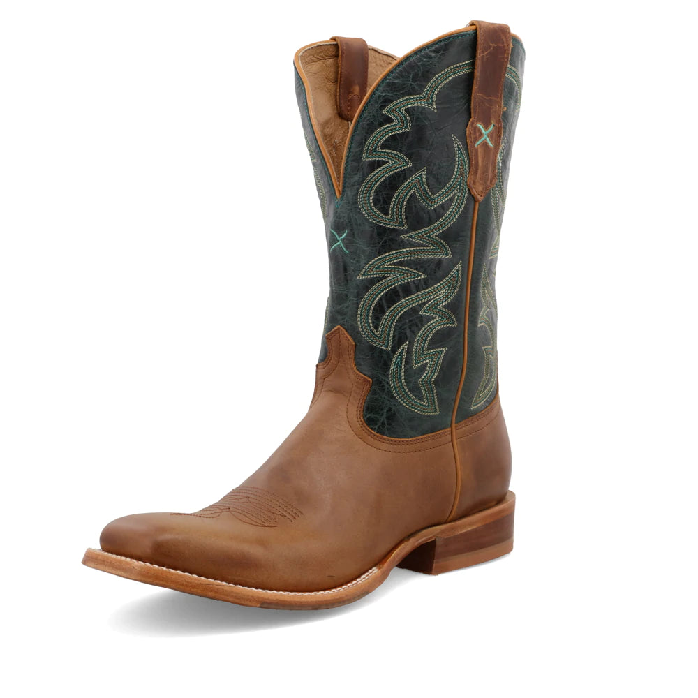 Twisted X Men's 12" Rancher - Tan/Green