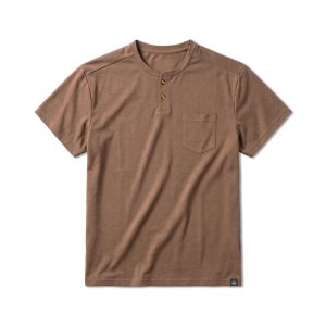 Max Comfort Henley - Walnut