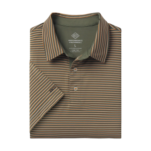 Crestline Stripe Polo - Marshland