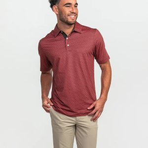 Dawg Walk Printed Polo