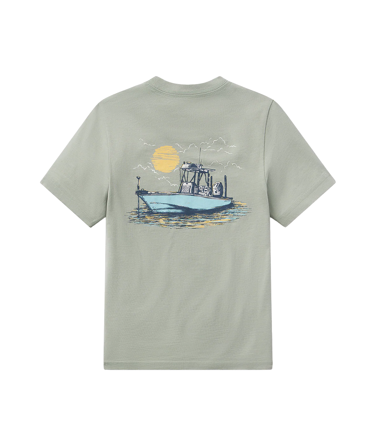Youth Bay Breeze Tee SS - Iceberg Green