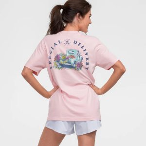 Special Delivery Tee SS - Blush