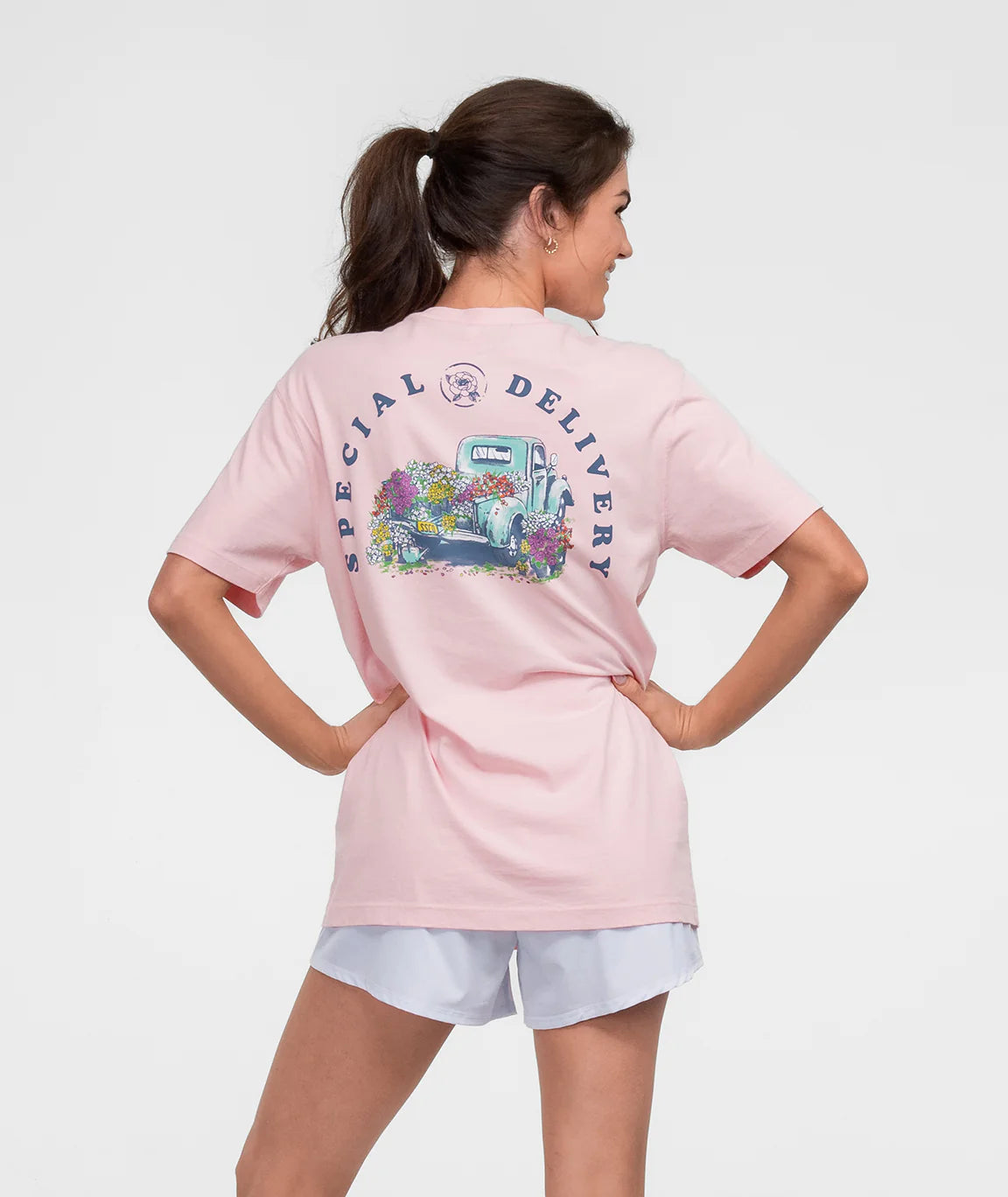 Special Delivery Tee SS - Blush