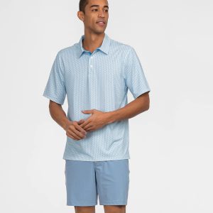 Club and Carry Printed Polo