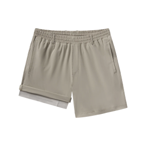 Everyday Hybrid Shorts - Acorn