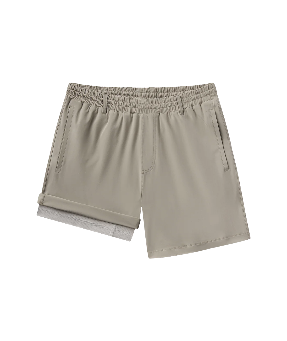 Everyday Hybrid Shorts - Acorn