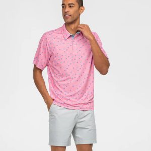 MotionTech Printed Polo - Pirates Cove