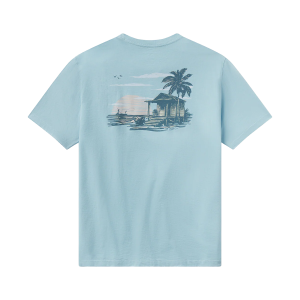 Get Lost SS Tee - Sky Blue