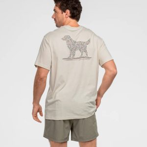 Camo Retriever Tee SS - Moonlight