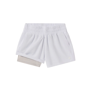 Youth Girls Hybrid Shorts - Bright White