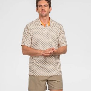 Desert Mirage Printed Polo
