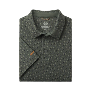 Southern Sportsman Printed Polo - Georgia Pine