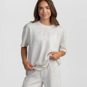 AstroKnit Tee - Stone