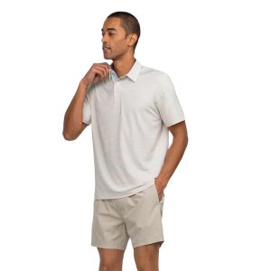 Scoreboard Stripe Polo - Cabana