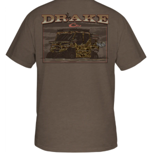 Drake Mud Cart SS Tee - Sage Lt Heather