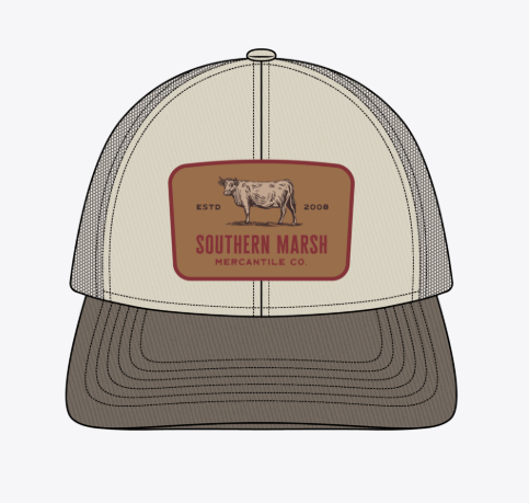 No Bull Trucker Hat - Taupe