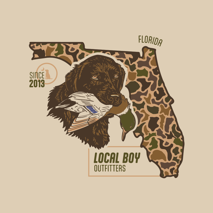 Old School Retrieve State SS Tee - FL