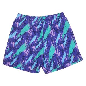 The 90s Swim Trunk - Blue