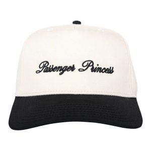 Passenger Princess Vintage Hat: Black and Tan