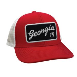 Georgia Script Trucker Hat - Red