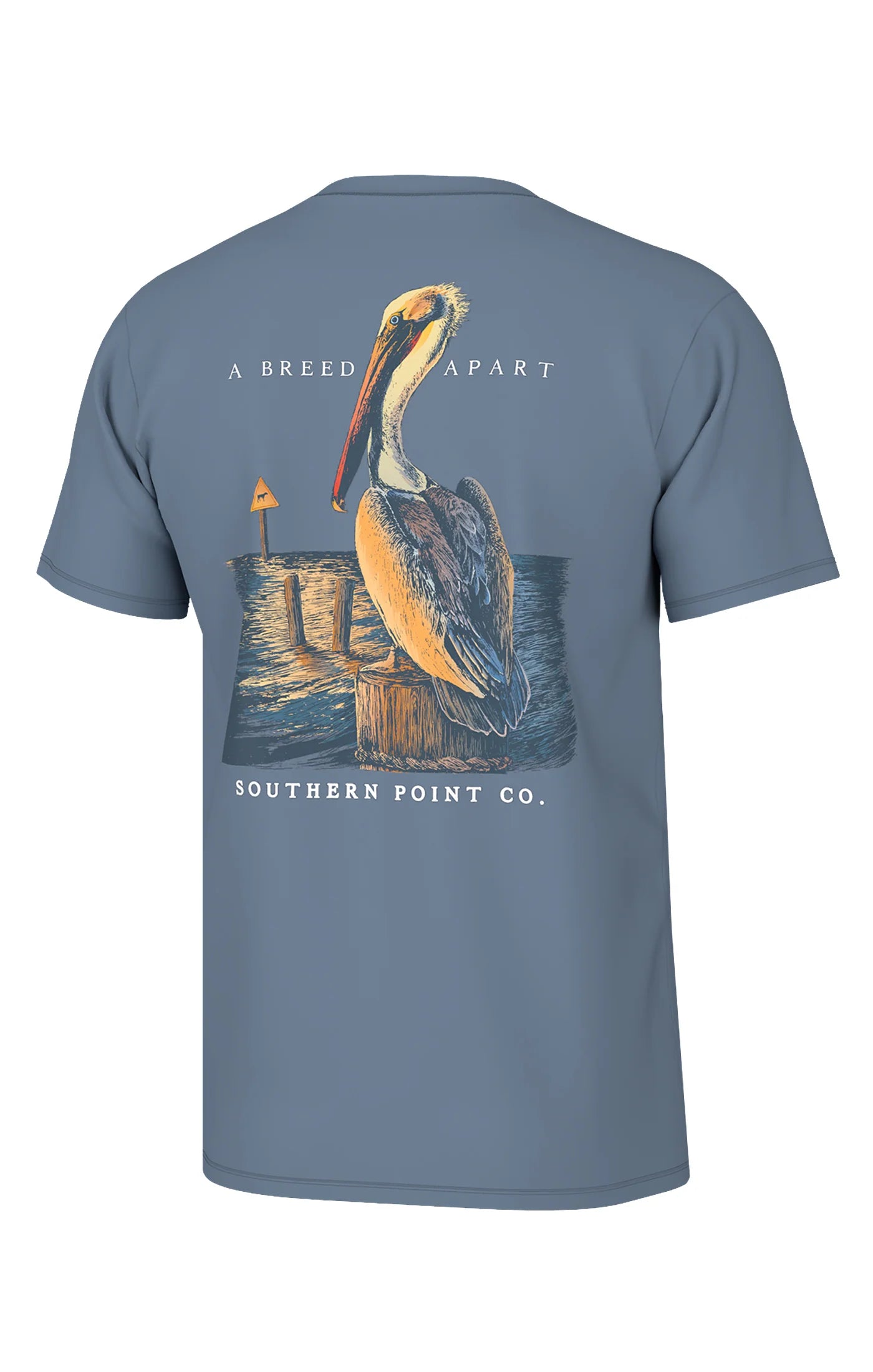 Pelican Pier Tee - Captain Blue