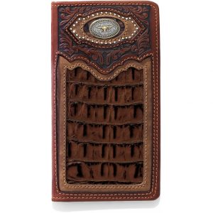 Cattle Driven Checkbook Wallet