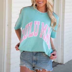 Polka Dot Tee - Chambray