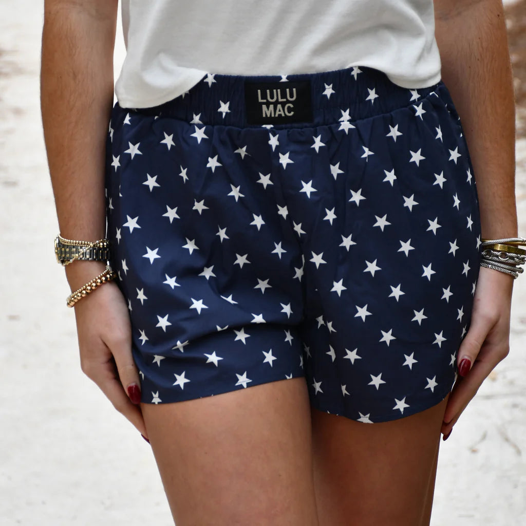 Boxer Short - Blue American Star