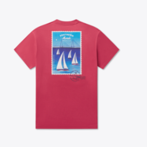 Regatta Sails Tee-Rhubarb