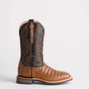 Rowdy Caiman - Saddle + Brown