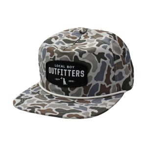 Woven Patch Low Profile Rope Hat