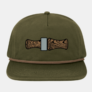 Duck Call - Rope Hat - Olive