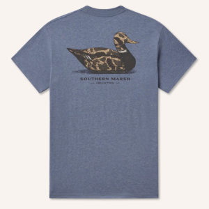Vintage Duck Decoy - Washed Slate