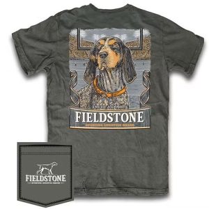 Coonhound Tee - Charcoal