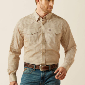 Wrinkle Free Eddie Fitted Shirt