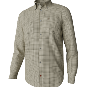 Youth Hadley Vintage LS Button Up- Harper Houndstooth