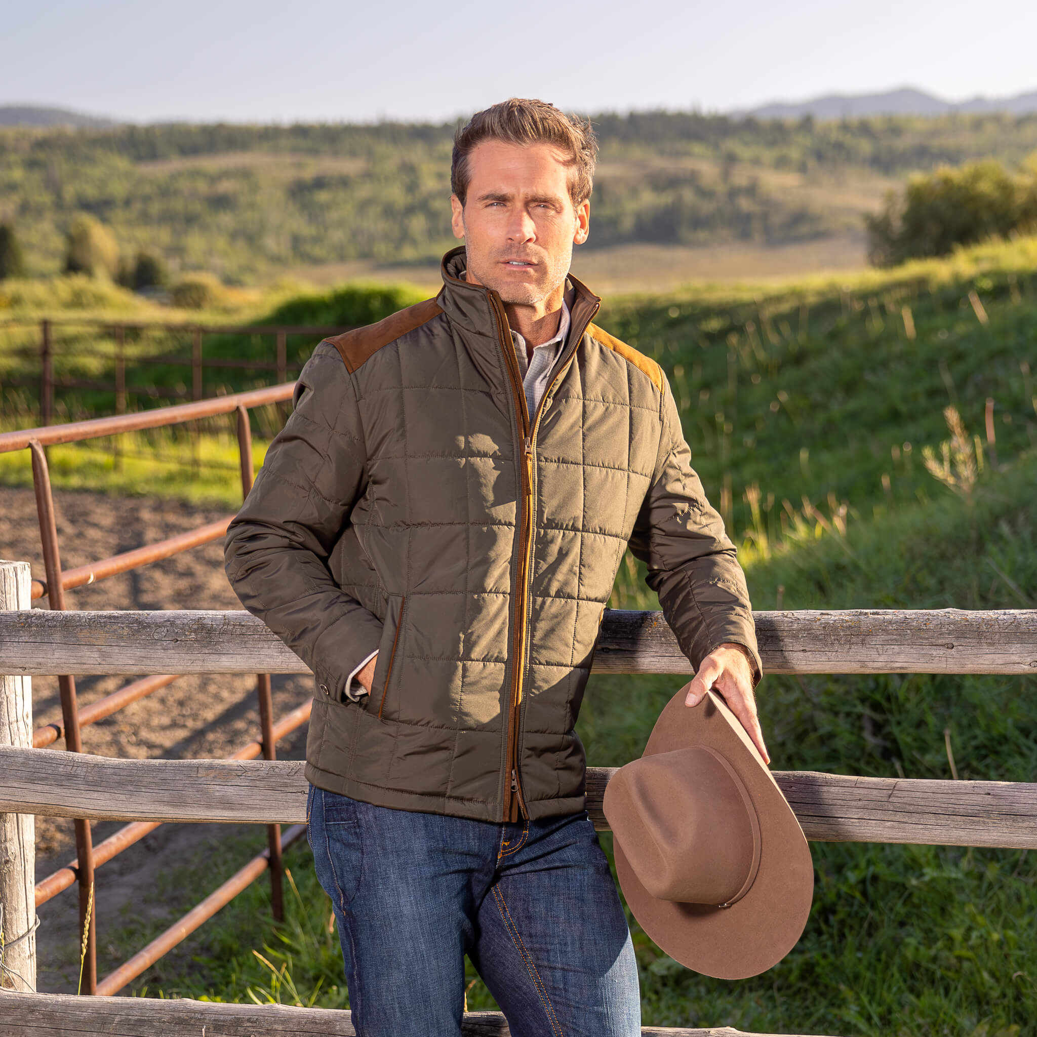 Shelby Lightweight Quilted Jacket - Loden