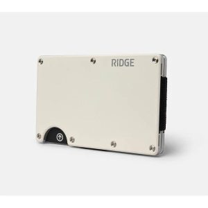 Aluminum - Monaco White- Ridge Wallet