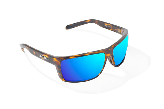 Sigs Brown Tortoise Gloss with Blue Mirror Glass Lenses - Image 2
