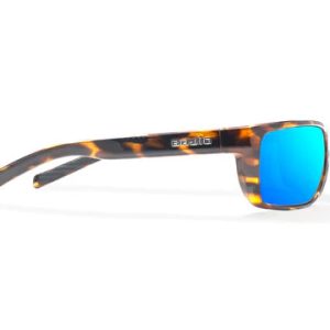 Sigs Brown Tortoise Gloss with Blue Mirror Glass Lenses