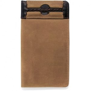 Silver Creek Copper Fenced In Checkbook Wallet