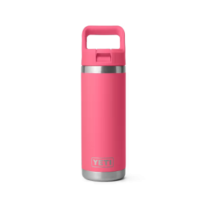 Rambler® 18 oz Water Bottle With Straw Cap - Tropical Pink