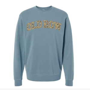 Old Row Camo Crewneck - Slate