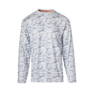 Snow Camo L/S Dry-Fit Tee