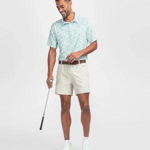 Everyday Hybrid Short With Belt Loops (5.5" inseam) - Pelican